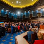 Nancy Pelosi Instagram - In the year since Russia's illegal invasion, the Congress has supported Ukraine: securing $113 billion in security, economic and humanitarian aid, isolating Russia, and holding Putin accountable. Today, and every day, America stands with Ukraine in the fight for Democracy.🇺🇸🇺🇦