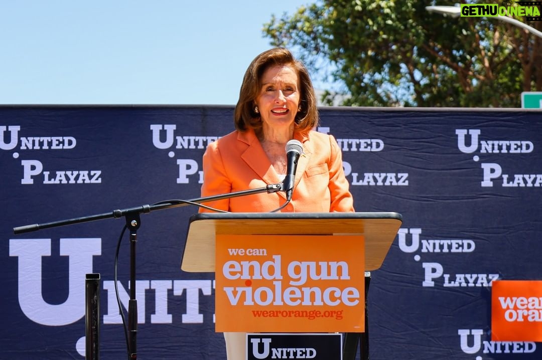 Nancy Pelosi Instagram - As we mark Gun Violence Survivors Week, I want to recognize United Playaz: a force for violence prevention in San Francisco. Their effectiveness enabled me to secure a new federal investment so that they can continue to promote peace.