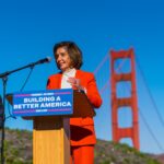 Nancy Pelosi Instagram - It was a joy today to celebrate a new investment from our Infrastructure Law headed to the Golden Gate Bridge! This iconic landmark plays an essential role in San Francisco's economy. Thanks to President Biden, we're rebuilding our infrastructure and reinvigorating our middle class. For more than eight decades, this iconic landmark has safely, reliably served our Bay Area community – and now, with this $400 million investment, we are ensuring it will stand for many more. Together, we're building a better and fairer future for every San Franciscan.