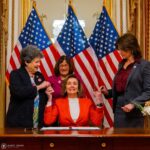 Nancy Pelosi Instagram - Today, I proudly signed the Speak Out Act – bipartisan legislation prohibiting non-disclosure agreements from silencing survivors of sexual assault and harassment. This is an historic victory for justice and dignity: empowering survivors and building safer workplaces for all.
