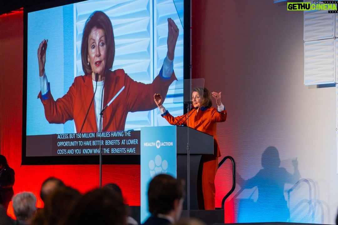 Nancy Pelosi Instagram - Last week, I joined Families USA for their annual conference: a vital partner in the fight to improve the health of America’s families. Their outside mobilization has helped defend the ACA from Republican attacks, lower health care costs and cap the cost of prescription drugs.