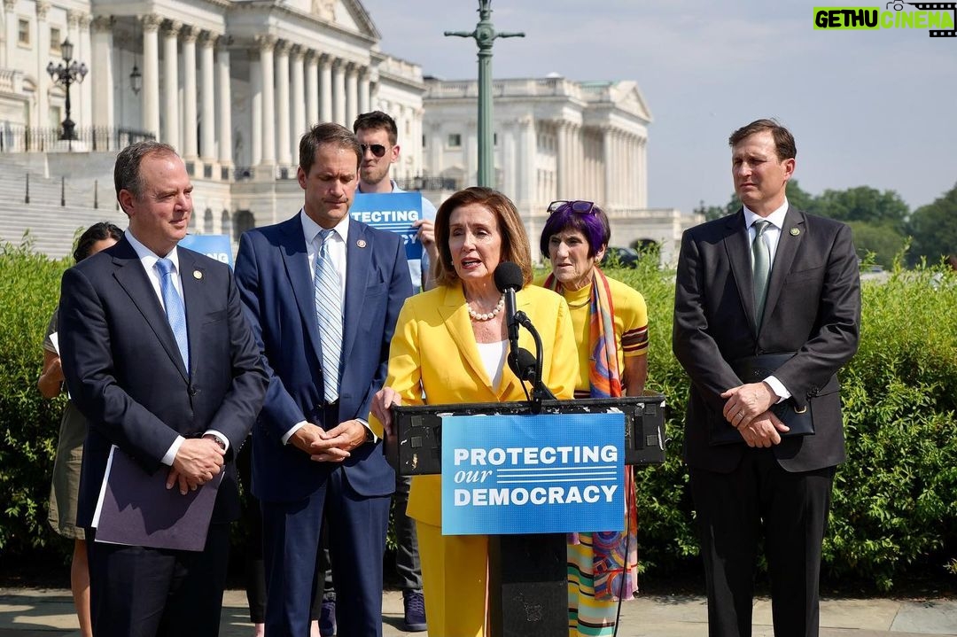 Nancy Pelosi Instagram - Today, House Democrats are proud to reintroduce our Protecting Our Democracy Act. This sweeping, future-focused legislation would preserve the promise of American Democracy for generations to come.