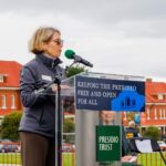 Nancy Pelosi Instagram - From breathtaking vistas to cultural institutions – the Presidio is inseparable from San Francisco’s identity. Today, we announced a new federal $200 million investment to provide the resources to preserve its beauty, sustainability and accessibility – for decades to come.