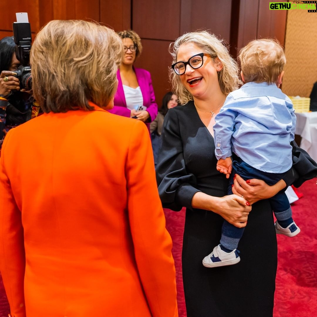 Nancy Pelosi Instagram - Last night, I proudly joined Moms Rising to celebrate our work to create jobs, lower health costs and advance family care initiatives such as equal pay, paid leave, child and family care, pre-K and more. Thank you all for your outside mobilization. And, thank you for the cape!