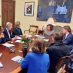 Nancy Pelosi Instagram - It was my privilege to secure $850,000 in this year’s government funding package to modernize the 16th St/Mission BART station elevator. Today, I met with @sfbayarearapidtransit leadership to discuss how this new funding will build a more accessible City for all of our neighbors.