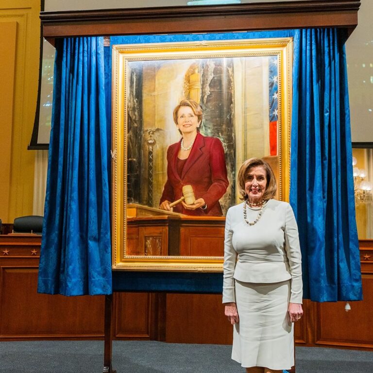 Nancy Pelosi Instagram - I am forever grateful to my colleagues in the Caucus for their courage to elect the first woman Speaker. It’s been my honor to help to forge historic progress For The People.