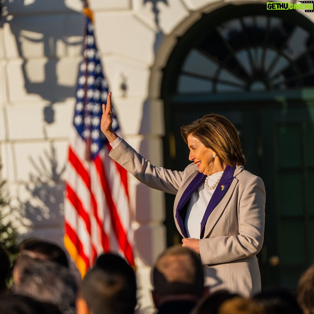 Nancy Pelosi Instagram - The Respect for Marriage Act is now the law of the land! With pride, fortitude and unbreakable unity, President Biden and the Democratic Congress have achieved a landmark victory in the fight for full equality.