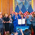 Nancy Pelosi Instagram - It brings me great personal pride that the Respect for Marriage Act is one of the final bills to bear my signature as Speaker. This legislation – which now heads to President Biden's desk – expresses a value that our nation holds dear: liberty, equality and dignity for all.