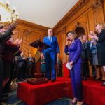 Nancy Pelosi Instagram - It brings me great personal pride that the Respect for Marriage Act is one of the final bills to bear my signature as Speaker. This legislation – which now heads to President Biden's desk – expresses a value that our nation holds dear: liberty, equality and dignity for all.