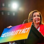 Nancy Pelosi Instagram – Today, I proudly joined Congressional Democrats to reintroduce our Equality Act, which would strengthen the Civil Rights Act by prohibiting discrimination in public accommodations on the basis of sex and gender identity.
We must make these protections for LGBTQ+ Americans law.