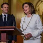 Nancy Pelosi Instagram - It was my privilege to welcome President Emmanuel Macron back to the United States Capitol. Since our founding, America has taken great pride in our friendship with the French people — one of our oldest and most treasured alliances. In his 2018 address to Congress President Macron spoke of our two nations’ “common vision for humanity. Today, we discussed our continued work to advance that vision: safeguarding global security, spurring shared prosperity, protecting our planet and defending democracy.