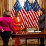 Nancy Pelosi Instagram - Today, I proudly signed the Speak Out Act – bipartisan legislation prohibiting non-disclosure agreements from silencing survivors of sexual assault and harassment. This is an historic victory for justice and dignity: empowering survivors and building safer workplaces for all.