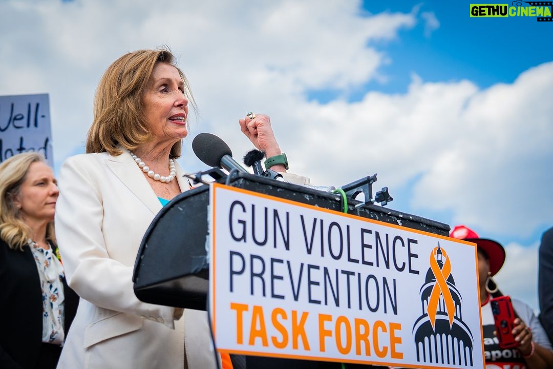 Nancy Pelosi Instagram - The epidemic of gun violence continues to devastate communities and steal our precious children. Today, House Democrats are calling on Republicans to put our children's survival over their political survival and join us in bringing our gun violence prevention bills to a vote.