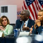 Nancy Pelosi Instagram - The world's most vulnerable nations are among the hardest hit by the climate crisis. Today, our delegation met with the Honorable Dr. Emmanuel Marfo and representatives of the Climate Vulnerable Forum to discuss how Americans across the public and private sectors can partner with the world’s most vulnerable nations to power their clean future.