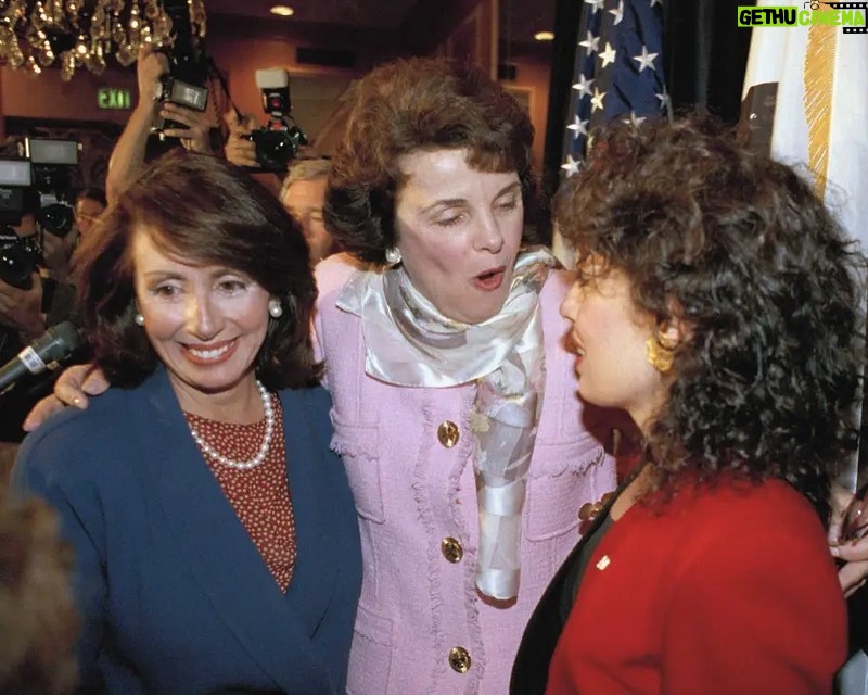 Nancy Pelosi Instagram - Heartbroken to learn of the passing of my dear friend Dianne Feinstein. Her indomitable, indefatigable leadership made a magnificent difference for our national security and personal safety, the health of our people and our planet, and the strength of our Democracy.