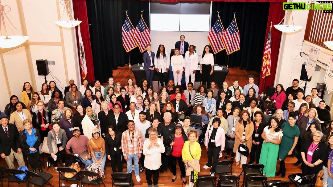 Nancy Pelosi Instagram - America's march toward gender justice was halted when the Supreme Court eviscerated women's reproductive rights. Last week, I joined San Francisco women leaders and advocates to discuss our ongoing work to restore the rights of Roe & ensure all women have equity of opportunity.
