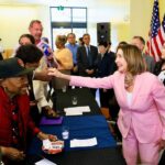 Nancy Pelosi Instagram – By capping insulin at $35/month & empowering Medicare to negotiate for lower drug prices, the Inflation Reduction Act is life-changing for seniors.
Yesterday, I joined San Francisco seniors and caregivers to discuss the work that remains – including protecting Social Security.