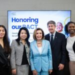 Nancy Pelosi Instagram - At a roundtable in San Francisco yesterday, I joined local veterans to mark the one-year anniversary of the PACT Act: the largest expansion of @deptvetaffairs benefits in decades. Eligible veterans must file a claim today for backdated benefits – visit VA.gov/PACT to learn more!