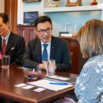 Nancy Pelosi Instagram - This week, I was proud to meet with the Kuomintang delegation from the Legislative Yuan to speak about our work to strengthen the U.S.-Taiwan relationship. We discussed our fight for human rights and America's ironclad support for Democracy in Taiwan and around the world.