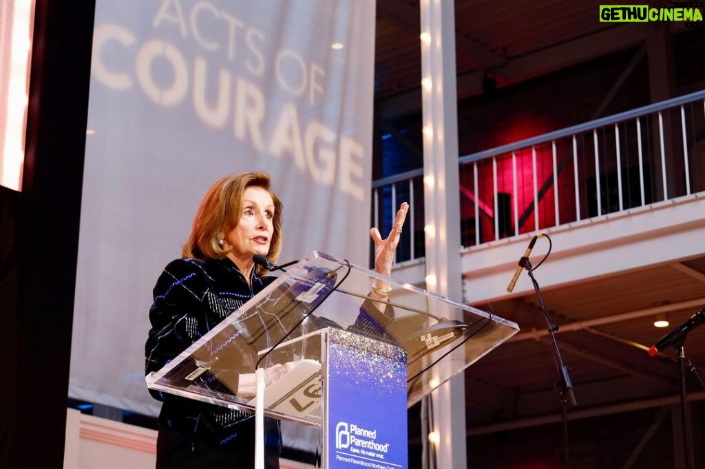 Nancy Pelosi Instagram - In the wake of the disastrous Dobbs decision, we are fighting back. We won't rest until every woman, everywhere has the right to choose. It was my privilege to join Planned Parenthood of Northern California to celebrate their persistent work as a champion of health care and health freedom.