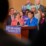 Nancy Pelosi Instagram – Our Women’s Health Protection Act would end the Dobbs disaster — and if a few patriotic Republicans join our discharge petition, we can bring this legislation to the Floor now.
Women’s most basic health decisions should be their own to make — not right-wing politicians.