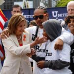 Nancy Pelosi Instagram – Today, I proudly stood with gun violence prevention advocates and elected officials to make it clear: we must pass an national assault weapons ban now. 

To Republicans who oppose these efforts, your political survival is nothing compared to the survival of America’s children.