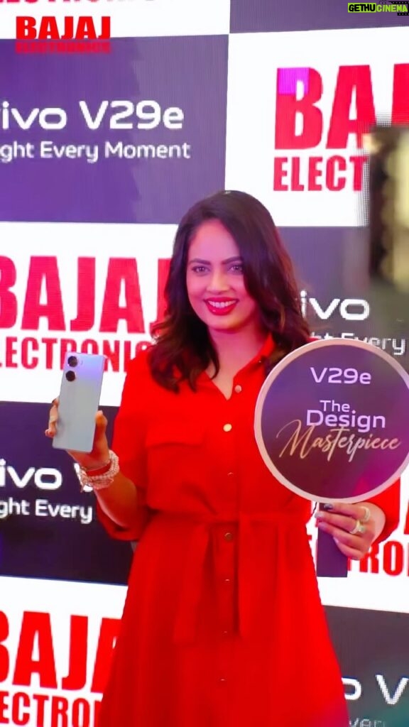 Nandita Swetha Instagram - At the launch of @vivo_india #vivo29e #hyderabad #vivo #smartphone #mobile #shopping Hyderabad