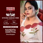 Nandita Swetha Instagram – Prepare to be dazzled as the showstopper @nanditaswethaa will be walking for Designer @reshmakunhi  at @danubeproperties presents Mysore Fashion Week

#mysorefashionweek #mysore #fashionweek #indianmodel #photoshoot #fashionmodel #fashionshow #fashionstyle #fashionista #modelling #model #firstindiaexpress #modellife #photoshoot #modelshoot #rampwalk #rampwalkmodel #danubeproperties