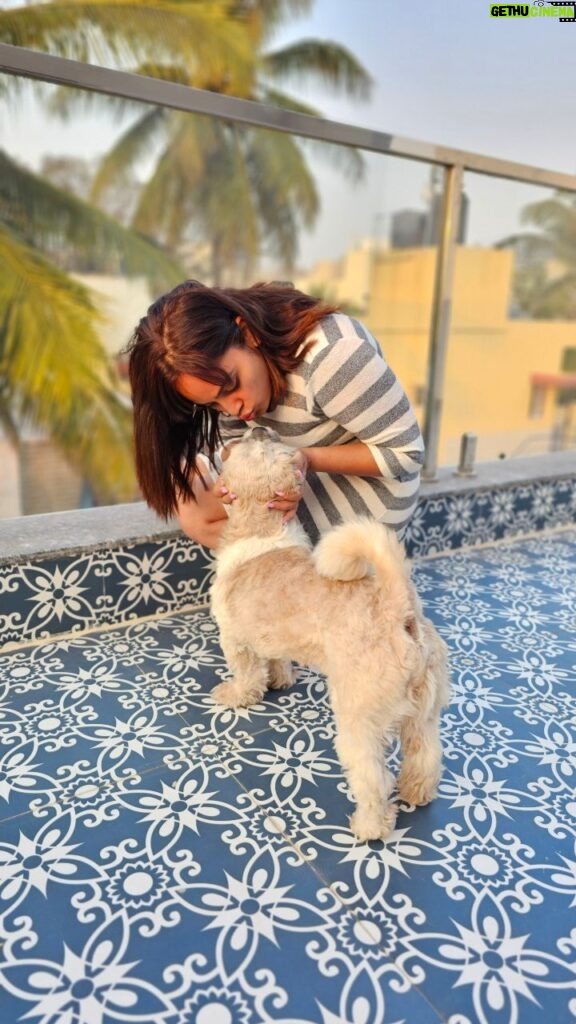 Nandita Swetha Instagram - AND I HAVE CHOOSEN HIM @withlovekushi #nanditaswetha #pets