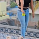 Nandita Swetha Instagram - Sunday with my cutie @withlovekushi Bangalore, India