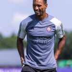 Nani Instagram - Working with the lions 🦁 Home! 💪🏾⚽ #Happy #Work #Focus #Orlando #VamosOrlando #