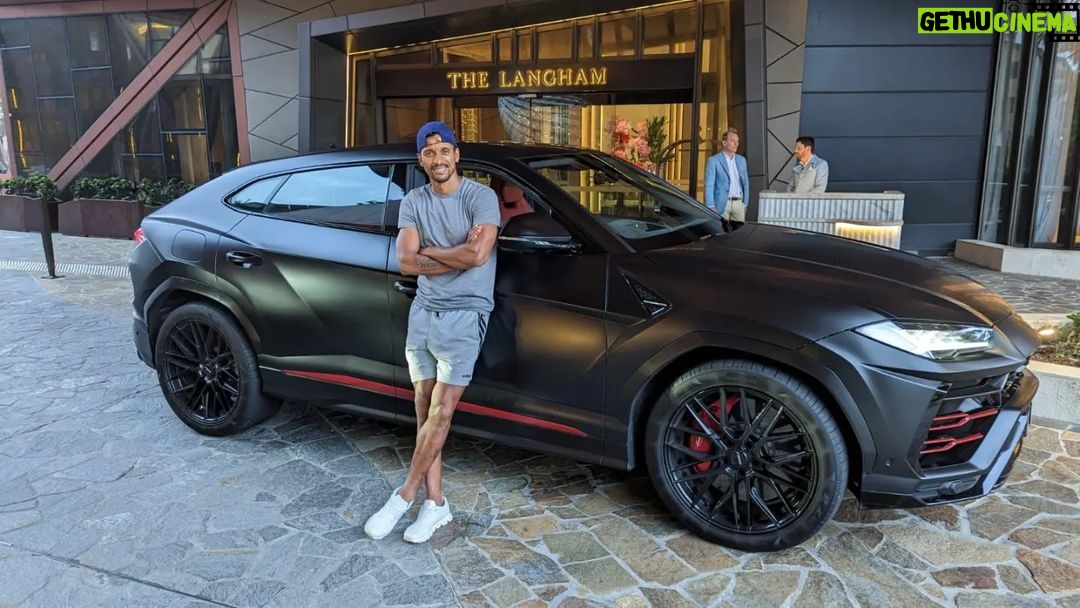 Nani Instagram - It was a pleasure looking after you @luisnani on your stay in GC. The Langham Gold Coast