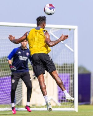 Nani Instagram - Working with the lions 🦁 Home! 💪🏾⚽

#Happy #Work #Focus #Orlando #VamosOrlando #