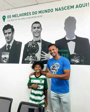 Nani Instagram - ✍🏾💚🦁
#Sporting #Son #Family #Moments