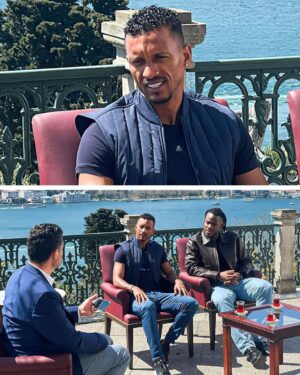 Nani Instagram - Shoot day in Türkiye! I always feel welcome here 😍🇹🇷
#Istanbul #UCL #Show