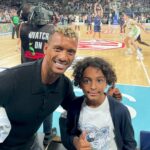 Nani Instagram - Thank you @melbunited for the invitation - what a great win and a fantastic time! It was such a pleasure to meet Ariel Hukporti and talk to the @nbl team 🏀🇦🇺 #melbourne #australia #relax #family #moments #basketball