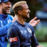 Nani Instagram - Day 1️⃣ of the Gold Coast camp. Let's go! 😄💪🏾⚽ #MondayMotivation #Training #MVFC #MelbourneVictory #TrainingCamp #Focus #Work