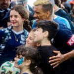 Nani Instagram - Full day at A-League season launch with some open training 🙌🏾 A big thanks to all the fans who cheered us on! We'll give everything for you 💙💪🏾 #Aleague #Launch #MVFC #MelbourneVictory #wearealeagues