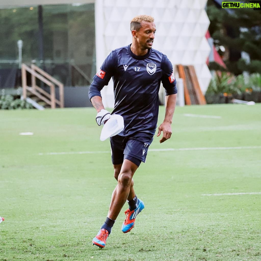 Nani Instagram - Day 1️⃣ of the Gold Coast camp. Let's go! 😄💪🏾⚽ #MondayMotivation #Training #MVFC #MelbourneVictory #TrainingCamp #Focus #Work