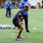 Nani Instagram - Day 1️⃣ of the Gold Coast camp. Let's go! 😄💪🏾⚽ #MondayMotivation #Training #MVFC #MelbourneVictory #TrainingCamp #Focus #Work