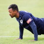 Nani Instagram - Hard work with a lot of fun 💪⚽ #Training #MVFC #MelbourneVictory #Focus #Work #Skills