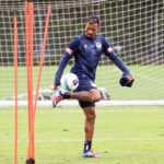 Nani Instagram - Hard work with a lot of fun 💪⚽ #Training #MVFC #MelbourneVictory #Focus #Work #Skills