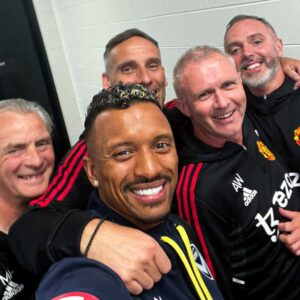 Nani Instagram - Still buzzing! What a pleasure to be reUnited with former teammates and staff! 👹 Can you imagine the good memories that went through my head? ❤️😁 #AboutLastNight #MVFC #MelbourneVictory #MUFC #ManchesterUnited #Memories #Friends #football