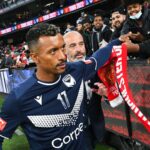 Nani Instagram - What an unforgettable night! 🙌🏾 Incredible that my Melbourne Victory debut would be against Manchester United, a club that has given me so much. Thank you to all the fans, it was amazing! 💙❤️ #MVFC #MelbourneVictory #MUFC #ManchesterUnited #Friendly #Australia #Aleague #football