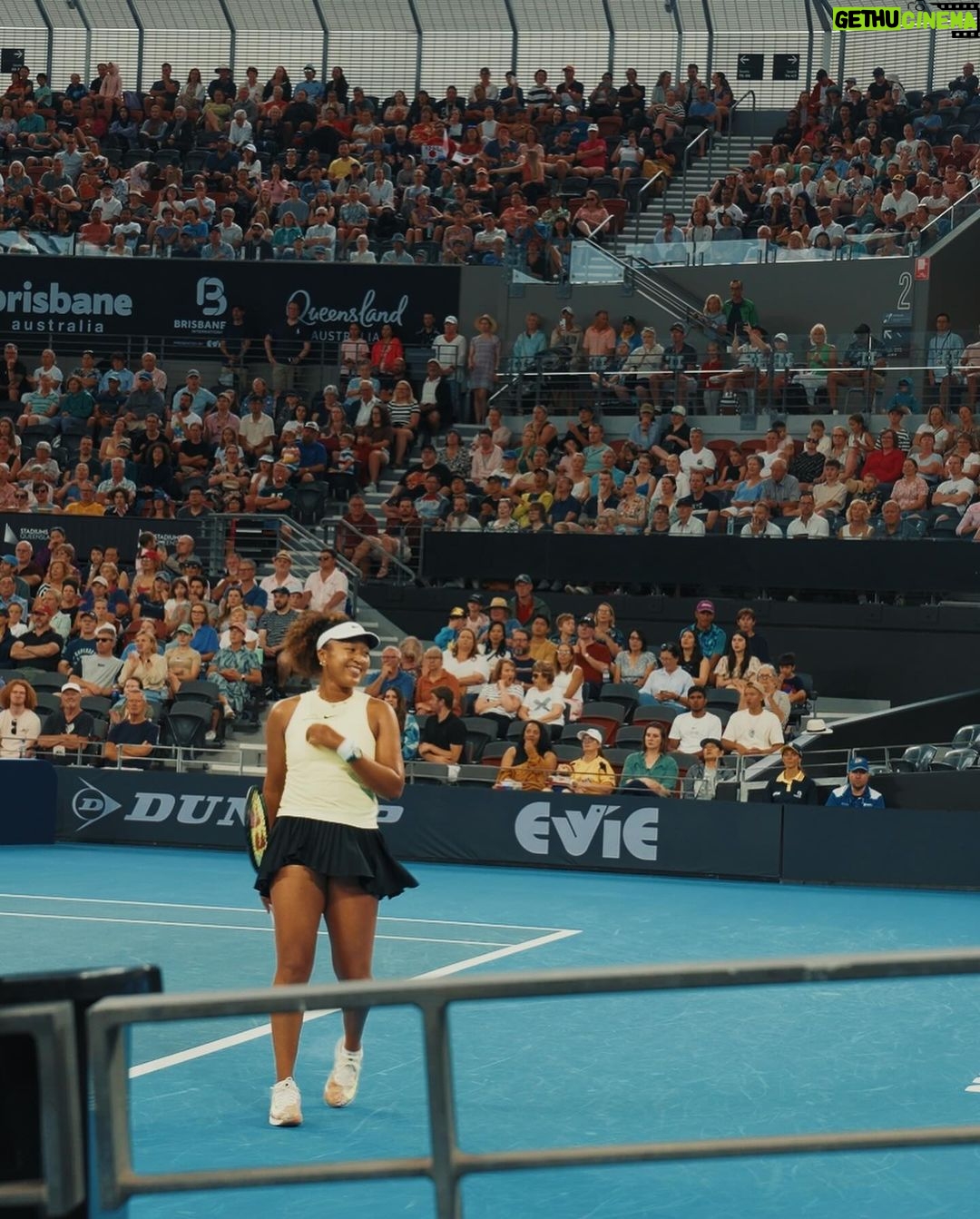 Naomi Osaka Instagram - back at it Brisbane