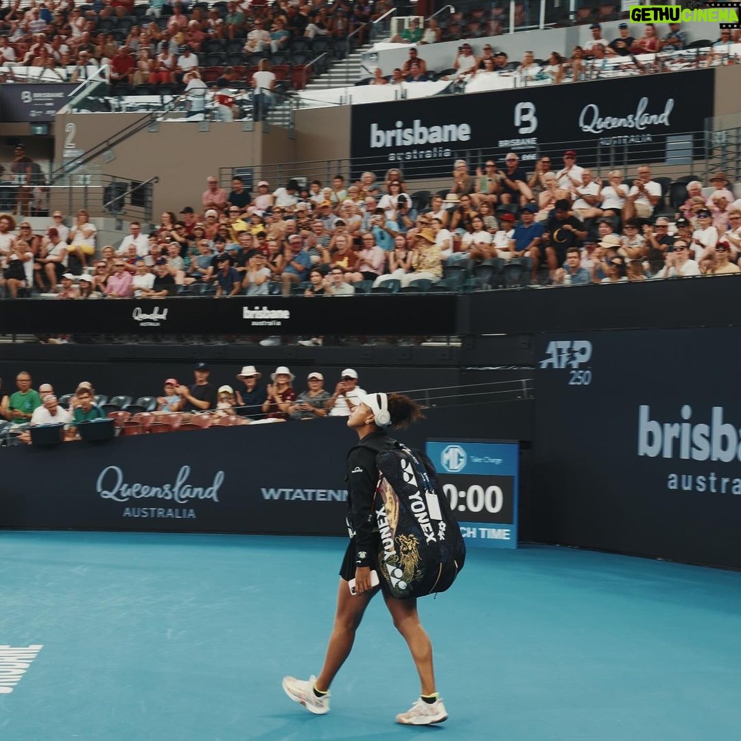Naomi Osaka Instagram - I can’t put into words how much fun that was for me yesterday. Thank you and I’ll see you in Melbourne ☺️❤️
