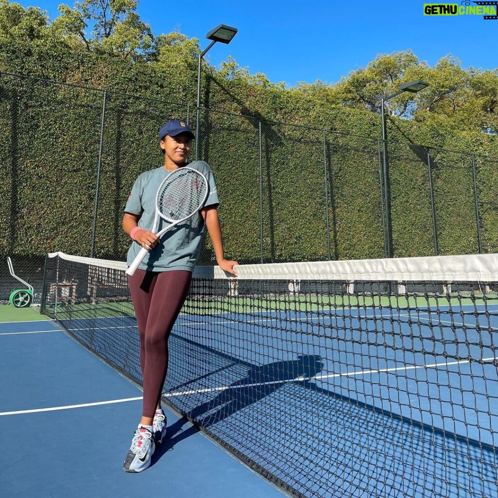 Naomi Osaka Instagram - kinda rusty but feels good to be back 🎾💕 I really want to say thank you everyone for all the kind messages, I really appreciate it ❤️