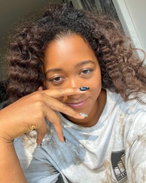 Naomi Osaka Instagram - very much sleep deprived.
