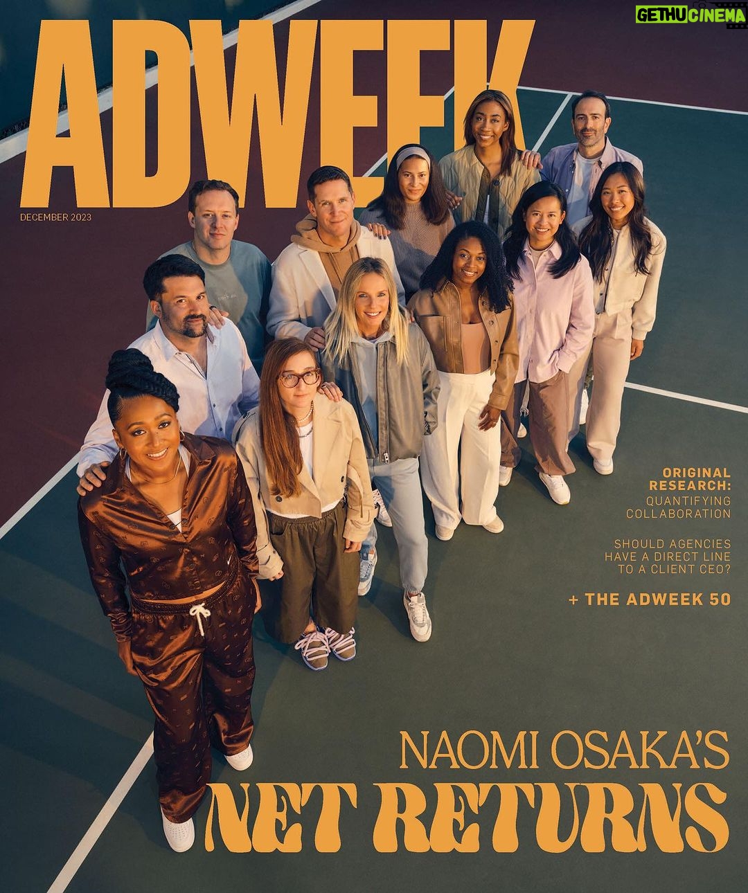 Naomi Osaka Instagram - In 2023, @naomiosaka stepped away from tennis, welcomed a baby, then returned to training to begin fulfilling a dream: "for my kid to watch one of my matches and tell someone, ‘That’s my mom.’" Those things are just a small part of a larger story, though. Amid all that, the tennis ace has been building her business empire through her talent agency @thisisevolve, her media company @hanakuma, a line of sun-protection products @kinloskin, her girls program @playacademynaomi, and her pickleball team @miamipc. Tap the link in bio to read the cover story 🎾 Photographer: @joshuakissi Makeup: @autumnmoultriebeauty Hair: @artaviaharris_ Stylist: @monicaxrojas