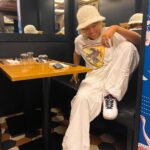 Naomi Osaka Instagram – all white you can call me uncle ruckus 😂🤍
